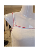 Banana Republic Denim White Knit Slip Dress