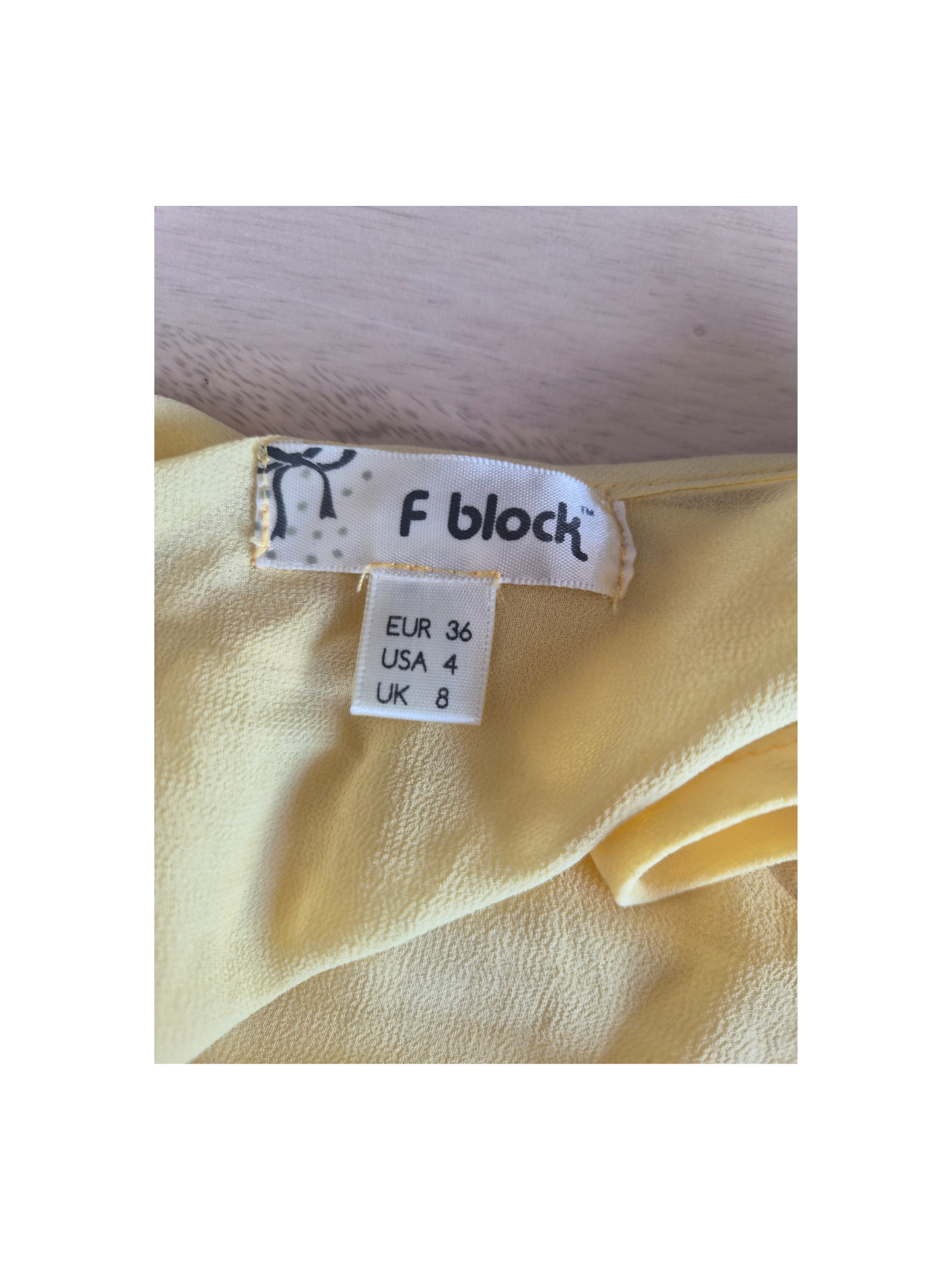F Block Embellished Sleeveless Blouse – Size UK 8 (EUR 36 / US 4)