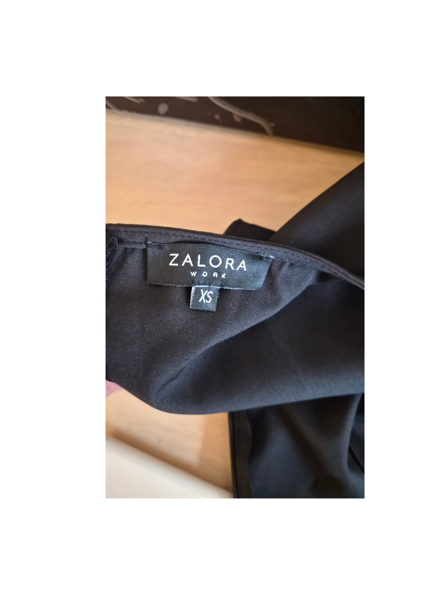 ALORA Work Black Square Neck Mini Dress (Brand New)