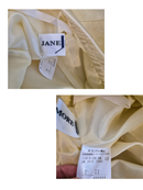Jane More Cream A-Line Skirt – Size 13 (Approx. M/L)