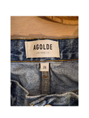 AGOLDE Distressed Denim Shorts