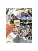 Handmade Blue Print Shirt & Shorts Set – Size 1–2