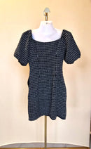 Pomelo Black Tweed Mini Dress – Size XS