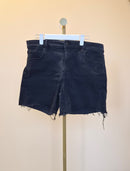 American Eagle Next Level Stretch Black Denim Shorts