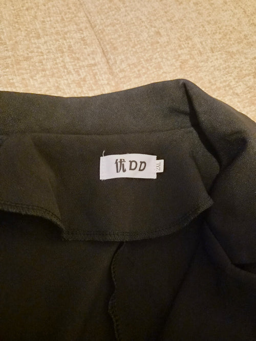 Black Double-Breasted Blazer Dress – Size XXL